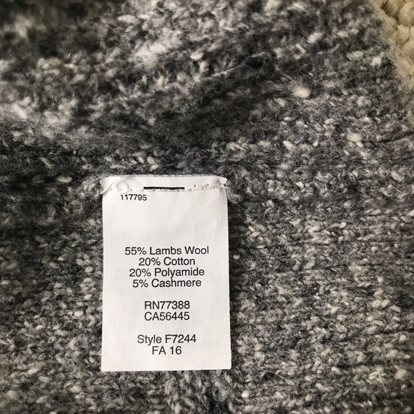 Madewell Donegal Convertible Sweater XS - Picture 5 of 6